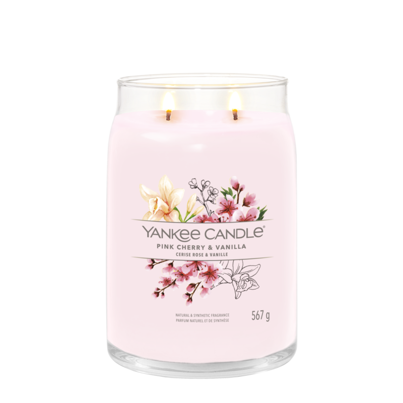 Pink Cherry & Vanilla - Signature Large Jar - Bild 4