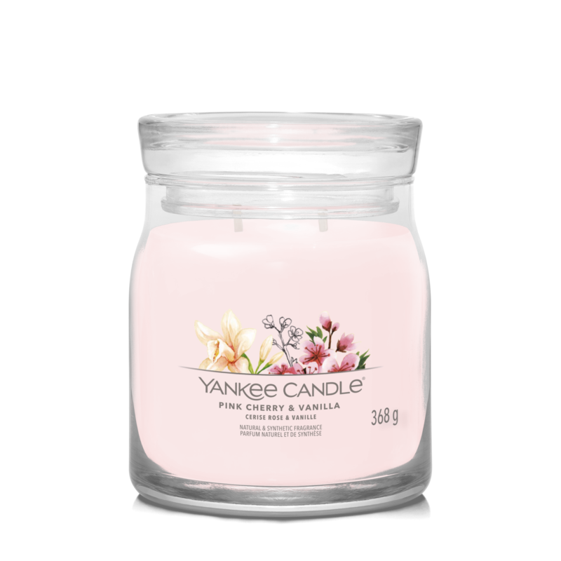 Pink Cherry & Vanilla - Signature Medium Jar