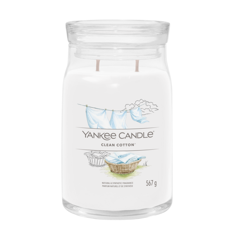 Clean Cotton - Signature Large Jar