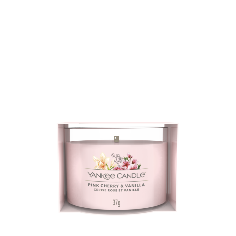 Pink Cherry & Vanilla - Filled Votive