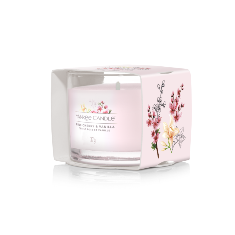 Alternative view of Pink Cherry & Vanilla - Filled Votive