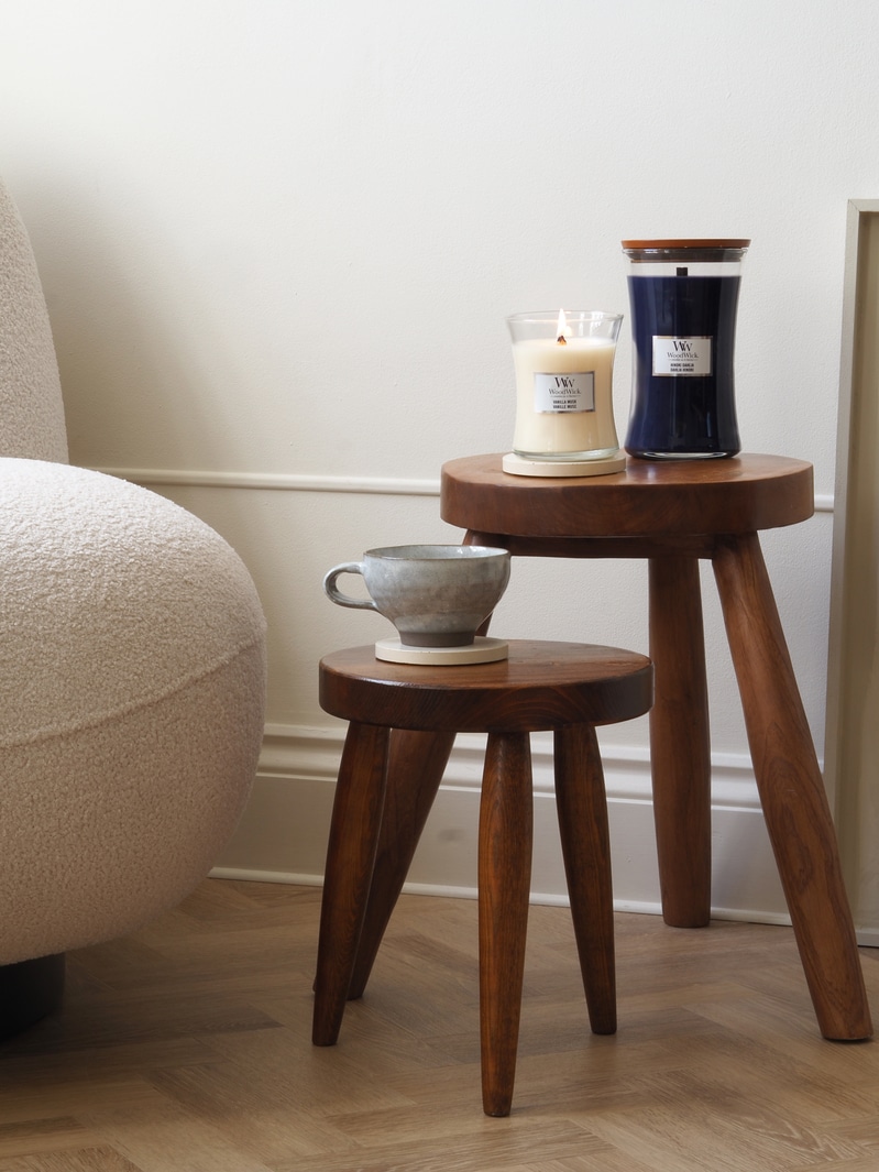 Alternative view of Hinoki Dahlia - Large Hourglass