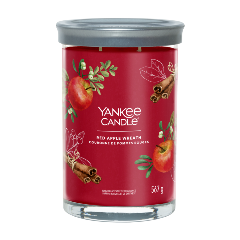 Alternative view of Red Apple Wreath - Signature Large Tumbler