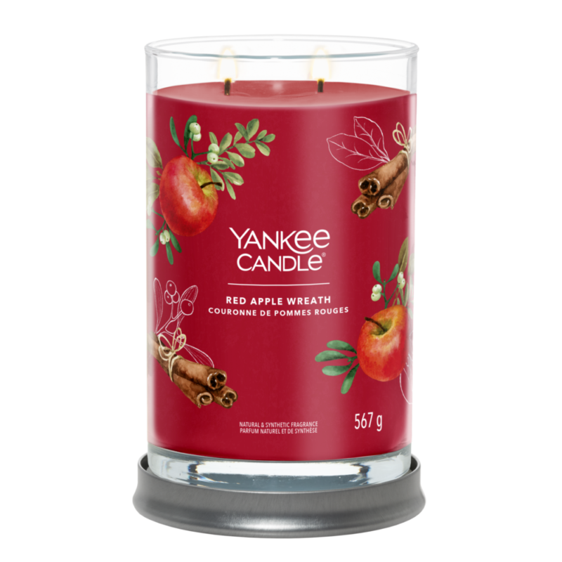 Red Apple Wreath - Signature Large Tumbler