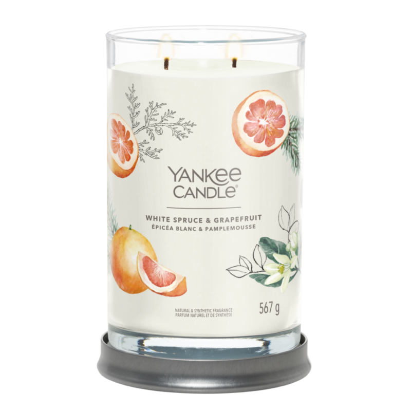 White Spruce & Grapefruit - Signature Large Tumbler