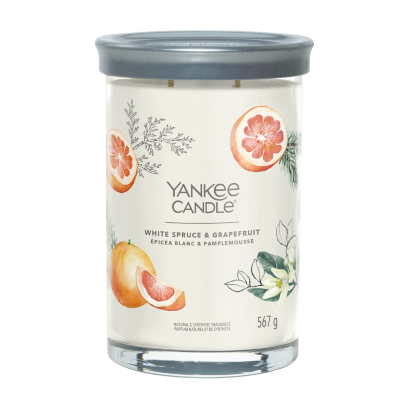 Alternative view of White Spruce & Grapefruit - Signature Large Tumbler
