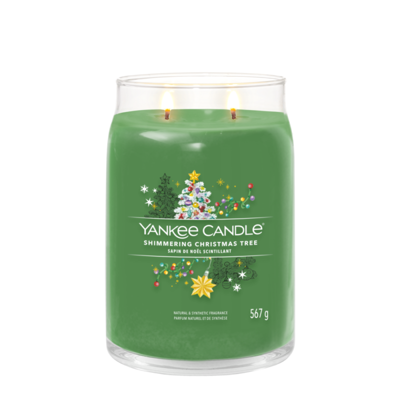 Shimmering Christmas Tree - Signature Large Jar