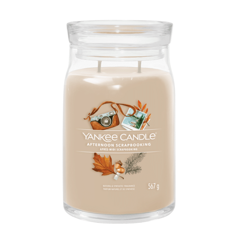 Afternoon Scrapbooking - Signature Large Jar