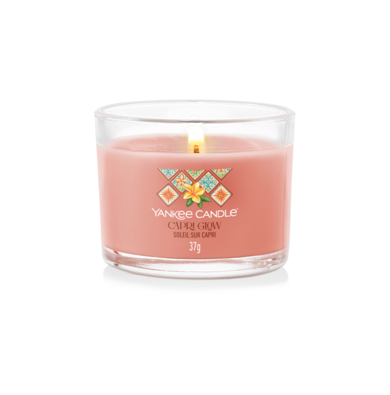 Alternative view of Capri Glow - Filled Votive