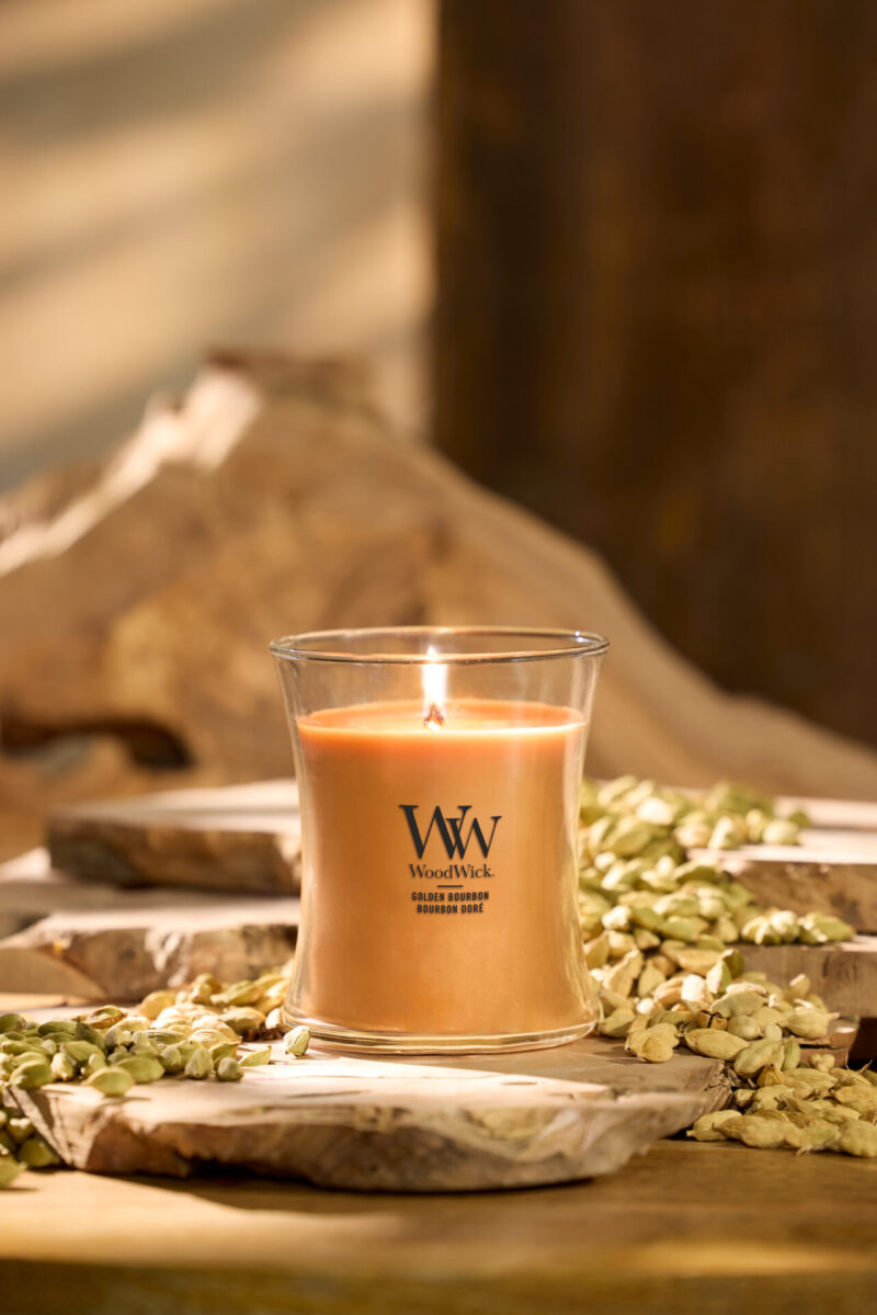 Alternative view of Golden Bourbon - Medium Hourglass